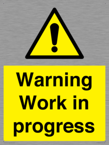 Warning Work in progress